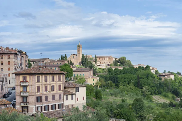 Panoráma Siena Toscana Olaszország — Stock Fotó