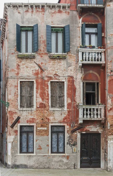 Покинуті Будівлі Венеції Італія — стокове фото