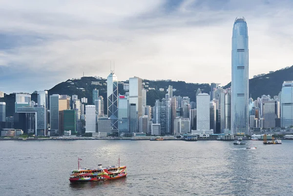 Victoria Harbor Hong Kong — Foto Stock