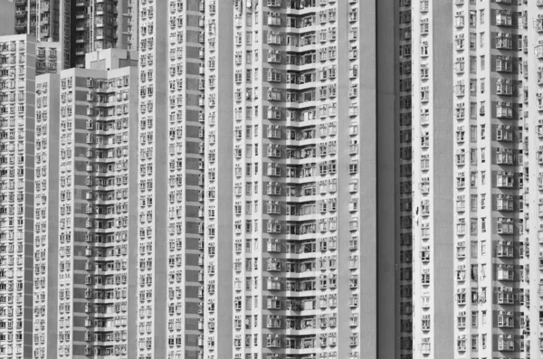 香港市内の高層住宅の外観 — ストック写真
