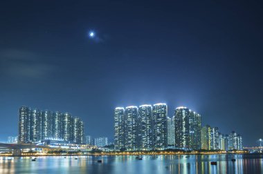 Hong kong liman gece