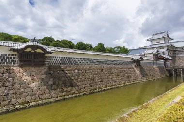Kanazawa Castle, Japonya arka plan duvar kağıdı yakın çekim