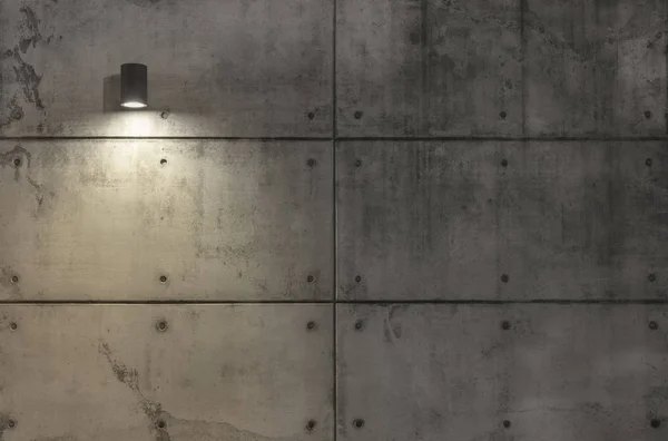 Γκρινιάρης Τσιμεντένιος Τοίχος Και Φως — Φωτογραφία Αρχείου