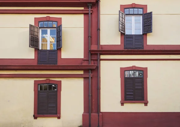 中国澳门的葡萄牙殖民建筑 — 图库照片