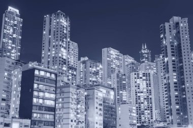 Hong Kong 'daki konut binası. 