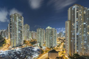 Geceleri Hong Kong 'da kamu malikanesi