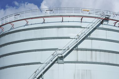 Petrol tankı yakın arka plan