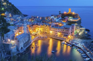 Vernazza, Cinque Terre, İtalya 