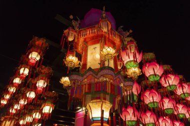 Çin Yeni Yıl Kutlaması için Çin Feneri