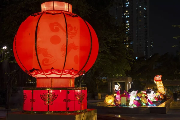 Čínský Lampion Polovině Podzimní Festival — Stock fotografie