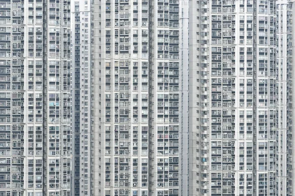 Edificio Residencial Highrise Ciudad Hong Kong — Foto de Stock