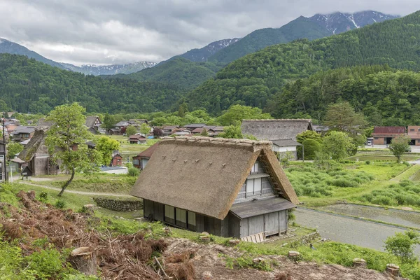 Historical village of Shirakawa-go in Japan