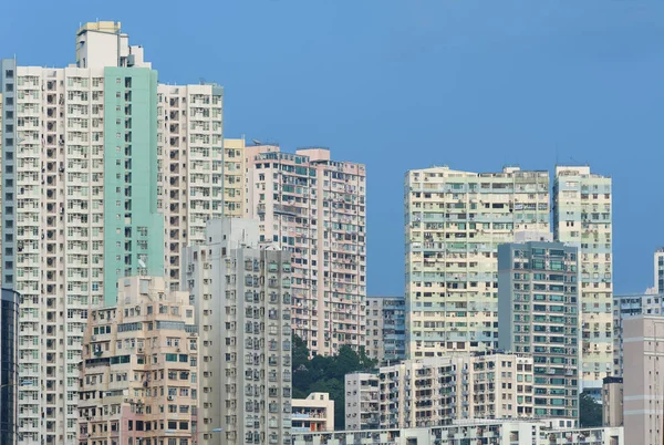 Κατοικίες Στο Χονγκ Κονγκ — Φωτογραφία Αρχείου
