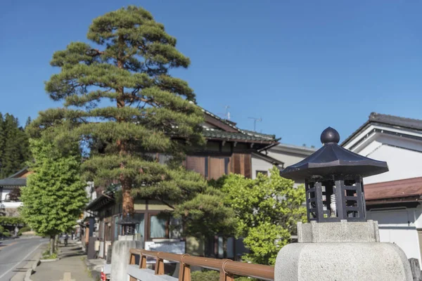 Oriental Lantern Street Historical City Takayama Japan — Stock Photo, Image
