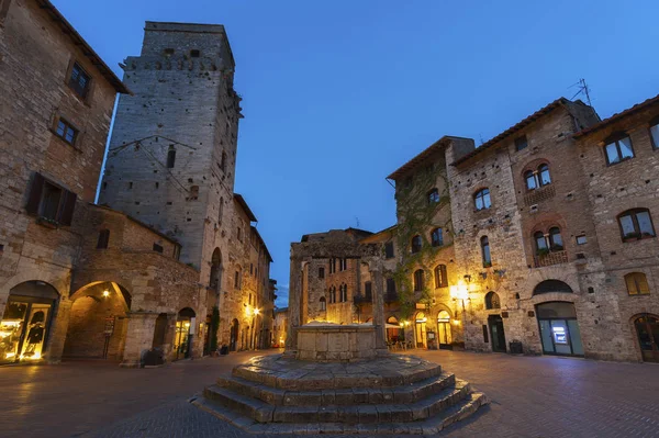 San Gimignano Medieval Village Turcany Italy Europe — 스톡 사진