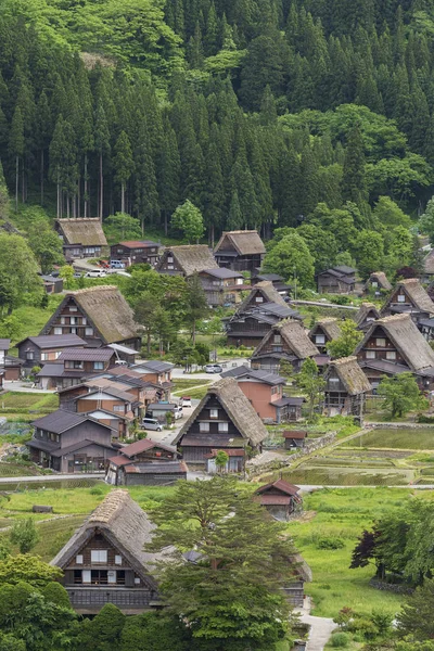 Storico Villaggio Shirakawa Shirakawa Uno Dei Siti Patrimonio Dell Umanità — Foto Stock