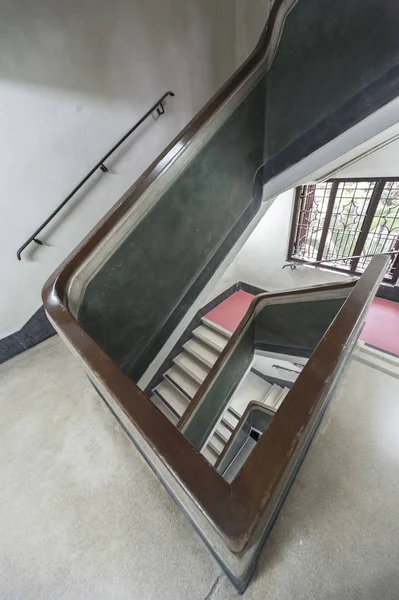 Escalier Intérieur Vieux Bâtiment — Photo