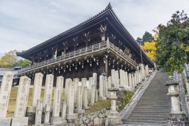 Nigatsu-do, Todai hall-ji Tapınağı: Nara, Japan