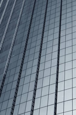 Modern mimarinin dış cephesi. soyut arkaplan oluşturuluyor