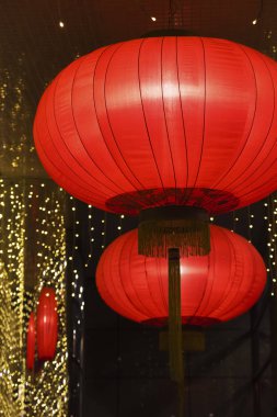 Red Chinese Lantern clipart