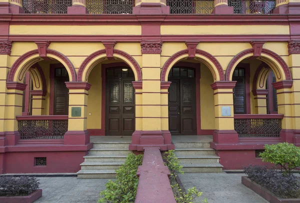 Portuguese colonial architecture in Macau, China — Stock Photo, Image