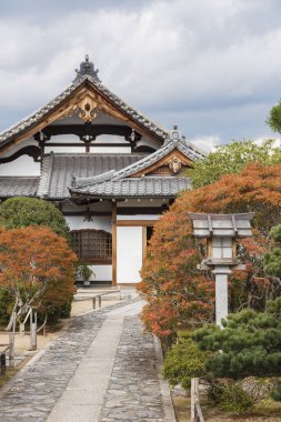 Arashiyama, Kyoto, Japonya 'da tarihi mimari