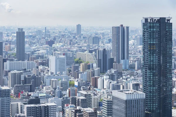 Skyline della città di Osaka, Giappone — Foto Stock