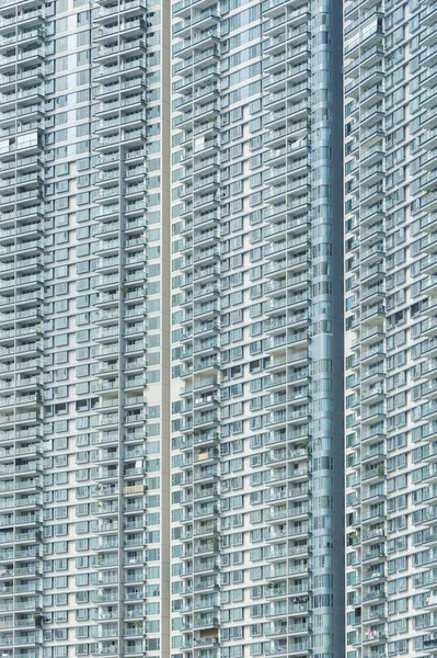 A város Hong Kong highrise lakóépület — Stock Fotó