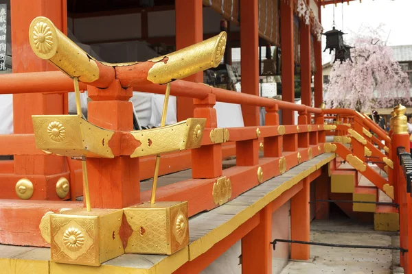 Αρχιτεκτονικές λεπτομέρειες του ιστορικού ορόσημο Φουσίμι Ινάρι — Φωτογραφία Αρχείου