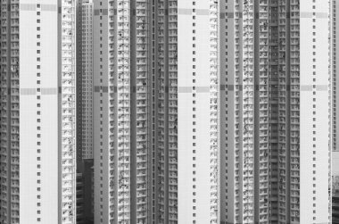 H kamu gayrimenkul yüksek katlı konut binasının dış