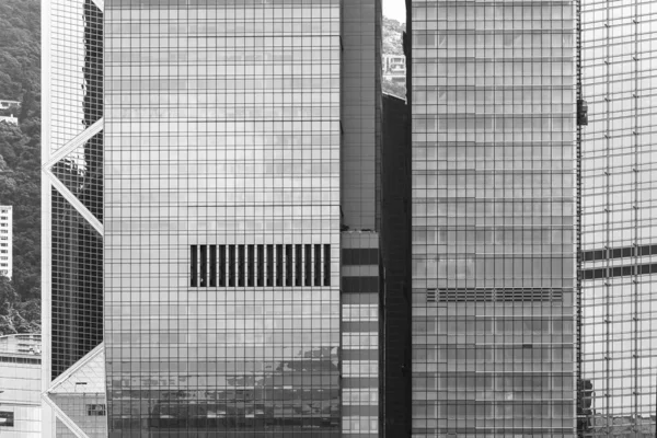 Äußere der modernen Architektur. Gebäude abstrakten Hintergrund — Stockfoto