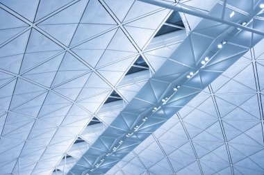 Modern mimarinin iç mimarisi. Soyut arkaplan oluşturuluyor