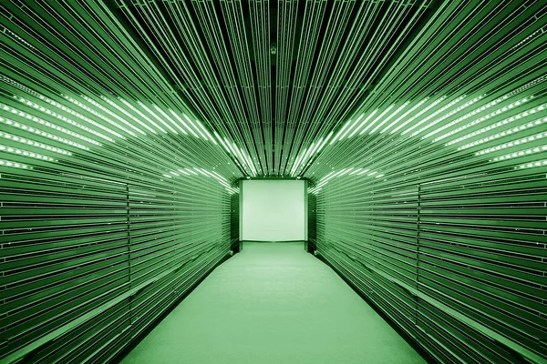 Футуристичний внутрішній фон тунелю — стокове фото