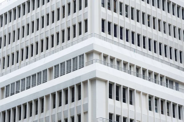 Exterior da arquitetura moderna. Construção de fundo abstarct — Fotografia de Stock