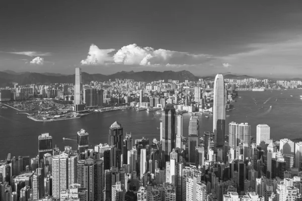 Victoria Hafen von Hongkong-Stadt — Stockfoto