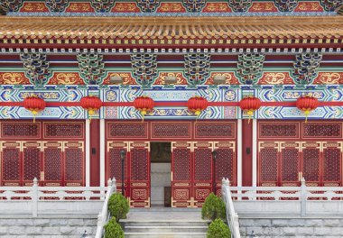 Hong Kong tarihi Çin tapınağıcephe