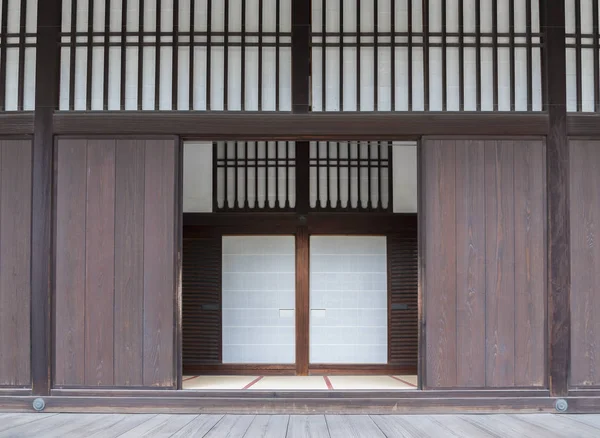 Entrance of Traditional Japanese house in Kyoto, Japan