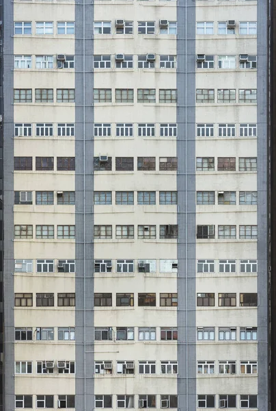 Exterior do edifício industrial na cidade de Hong Kong — Fotografia de Stock