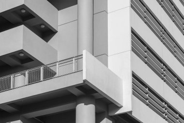 Modern bina soyut arkaplan deseni