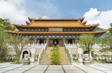 Budist tapınağı - Po Lin Manastırı Lantau Adası, Hong Kong