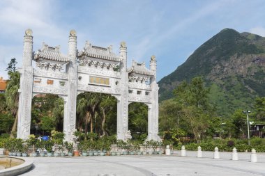Çin tapınağı Po Lin Manastırı Lantau Adası, Hong Kong