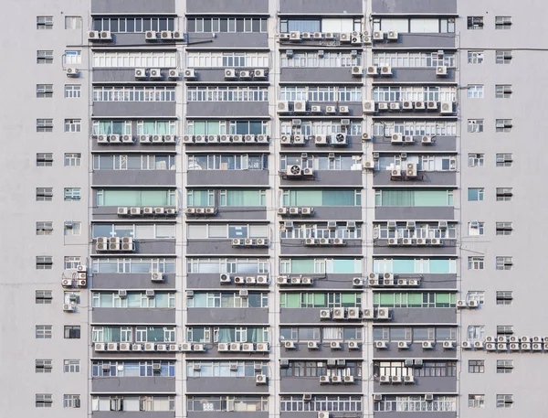 Экстерьер промышленного здания в городе Гонконг — стоковое фото