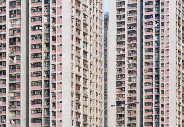 Hoogbouw woongebouw in Hong Kong stad — Stockfoto