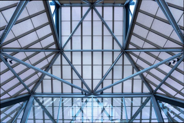 Interieur Eines Modernen Gebäudes Architektur Abstrakter Hintergrund — Stockfoto