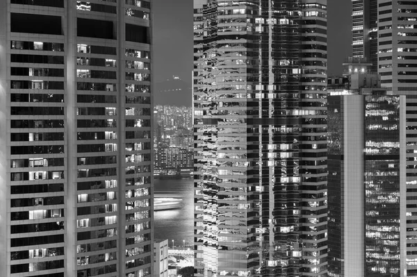 Esterno Edificio Moderno Nella Città Hong Kong Architettura Sfondo Astratto — Foto Stock