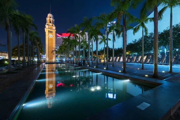 Torre Relógio Distrito Tsim Sha Tsui Cidade Hong Kong — Fotografia de Stock