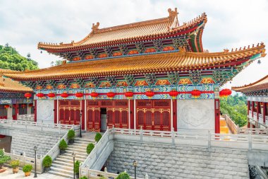 Hong Kong Çin tapınağı Batı Manastırı. Çin