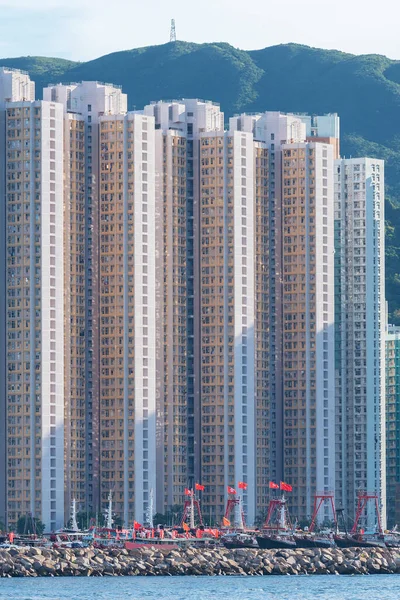 High Rise Residential Building Hong Kong City — Stock Photo, Image