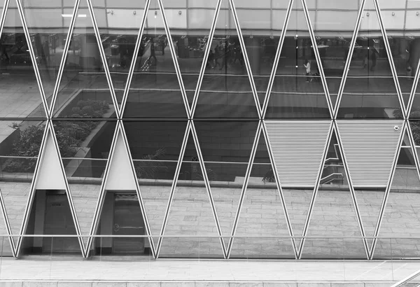 Exterior Edifício Escritórios Moderno Edifício Moderno Fundo Abstrato — Fotografia de Stock