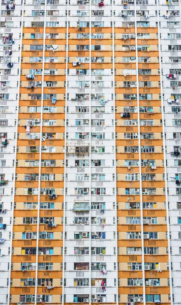 Edificio Residenziale Grattacielo Della Proprietà Pubblica Nella Città Hong Kong — Foto Stock